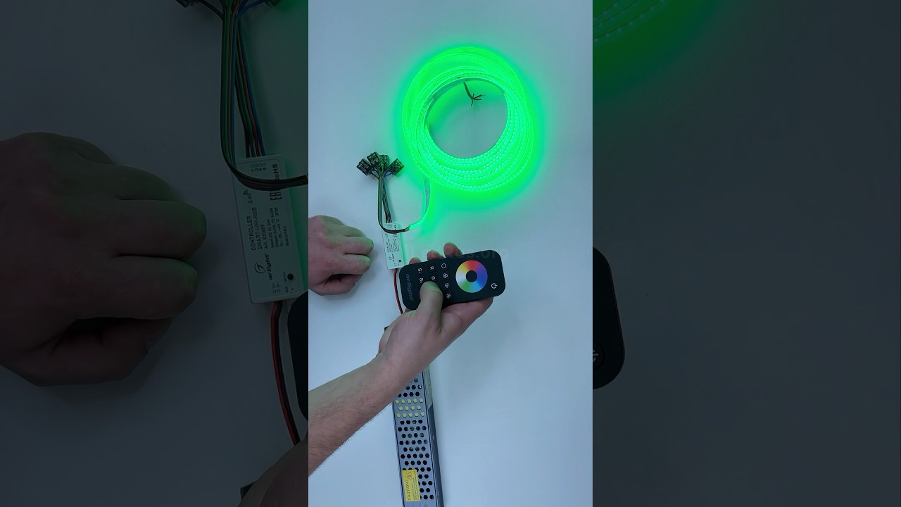 Подключаем светодиодную RGB ленту
