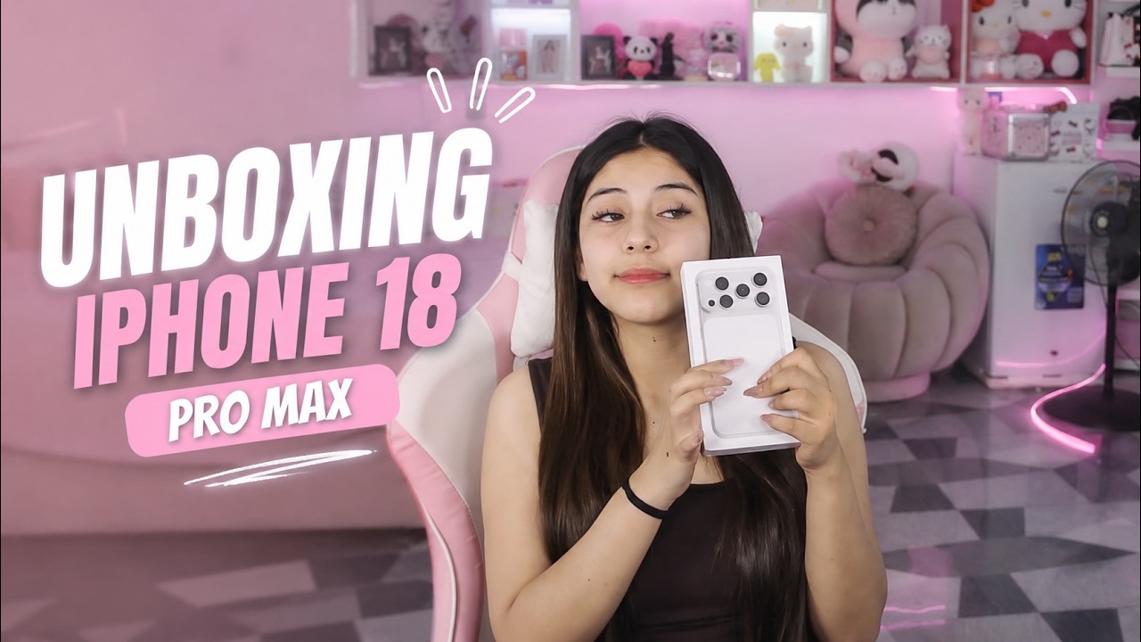 ZULLY UNBOXING DEL NUEVO IPHONE 18 PRO MAX 🤑