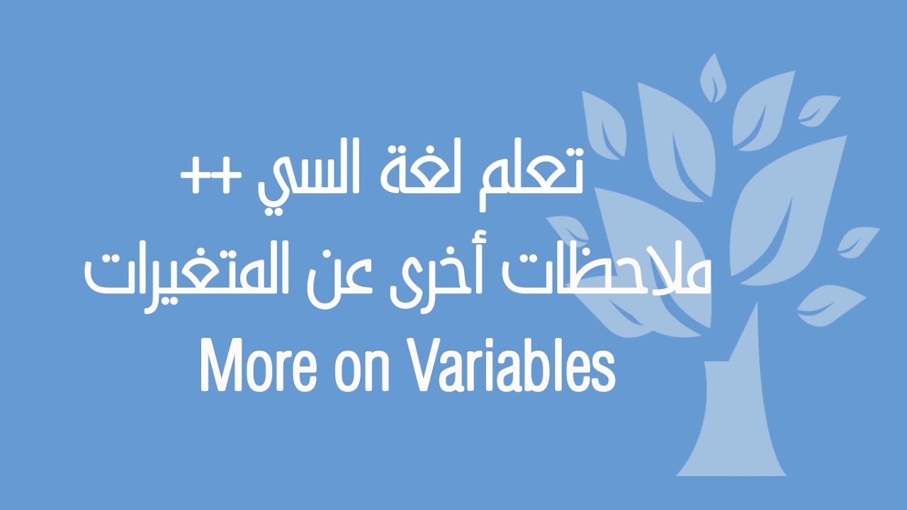 C++ / More about Variables