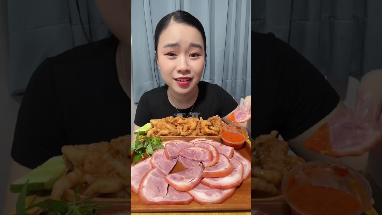 Mấy chị ăn thì đặt tiktok bác 2 voi nha ❤️e k có bn❤️##mukbang##ancungtiktok##changasotthai