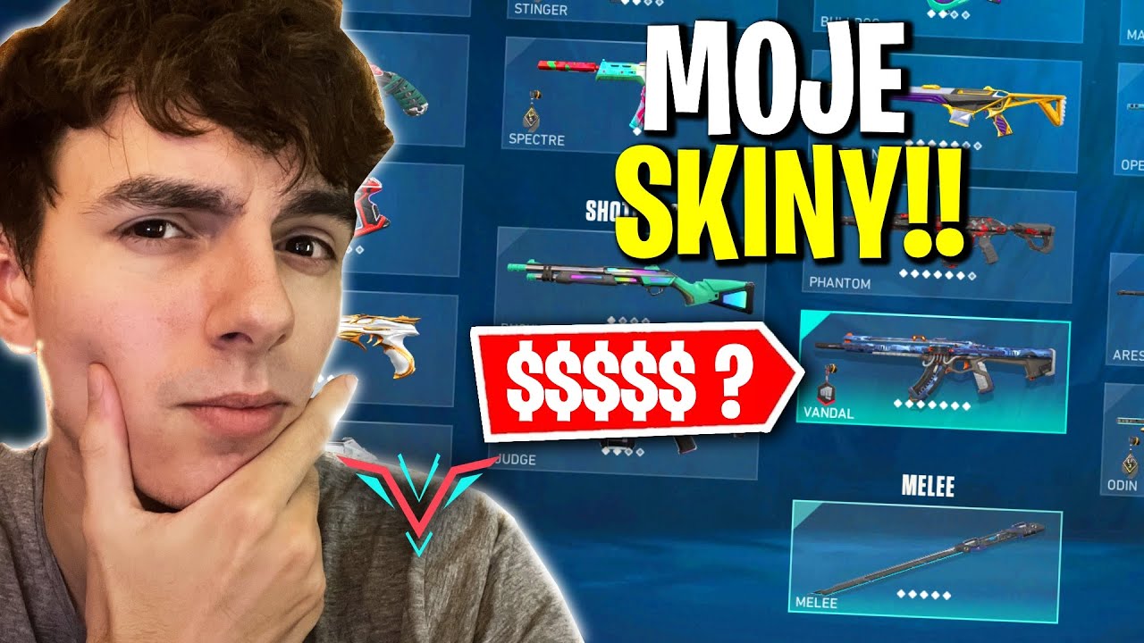 KOLIK JSEM DAL DO VALORANTU?! MŮJ INVENTÁŘ!!