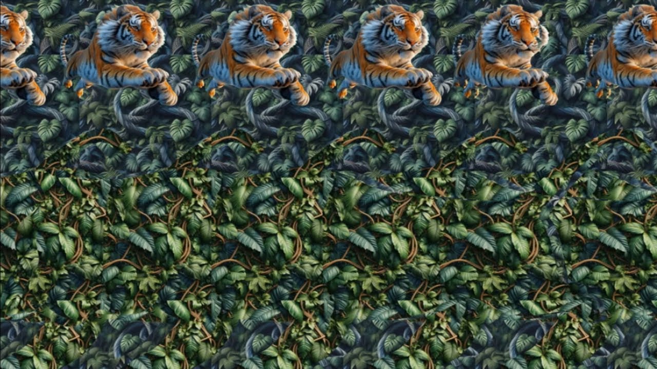 Animal Attraction 🐱 - 3D Stereogram Illusions