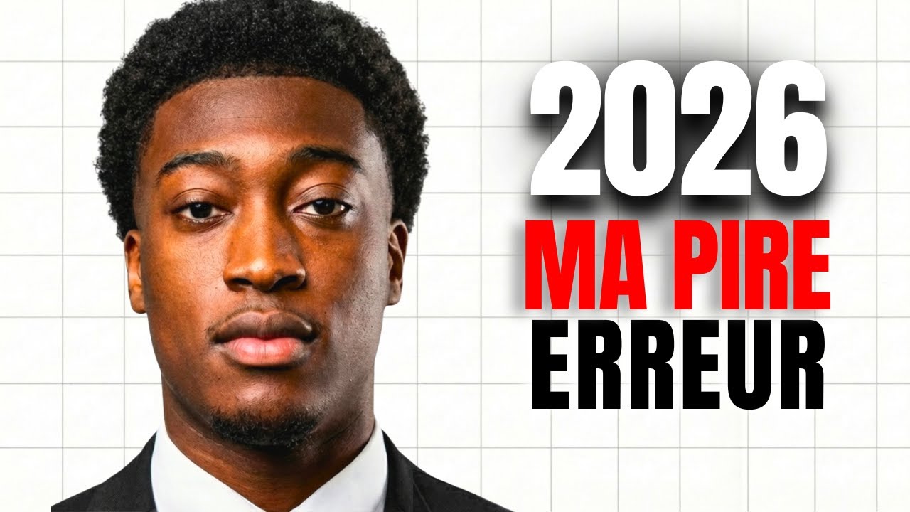 TÉMOIGNAGE À CŒUR OUVERT : Les erreurs qui m’ont coûté mon année 2025 ( ne fais pas ça en 2026 ⚠️ )