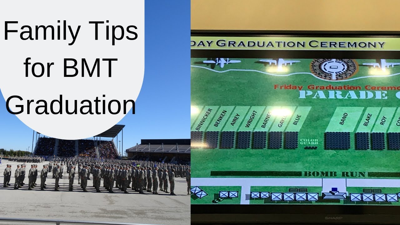 BMT Graduation Family Tips//Seating, Times, Locations