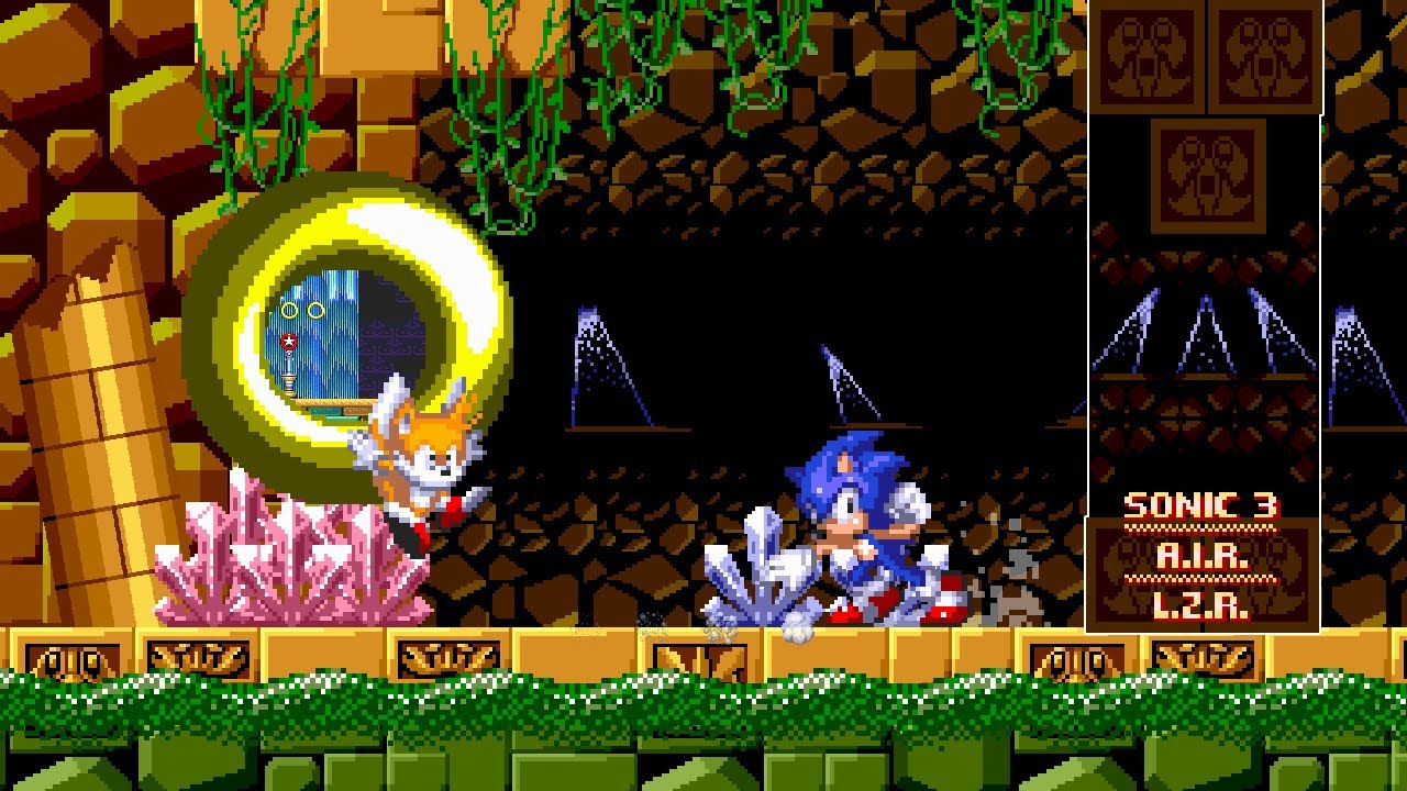 Labyrinth Zone Remake in Sonic 3 A.I.R.