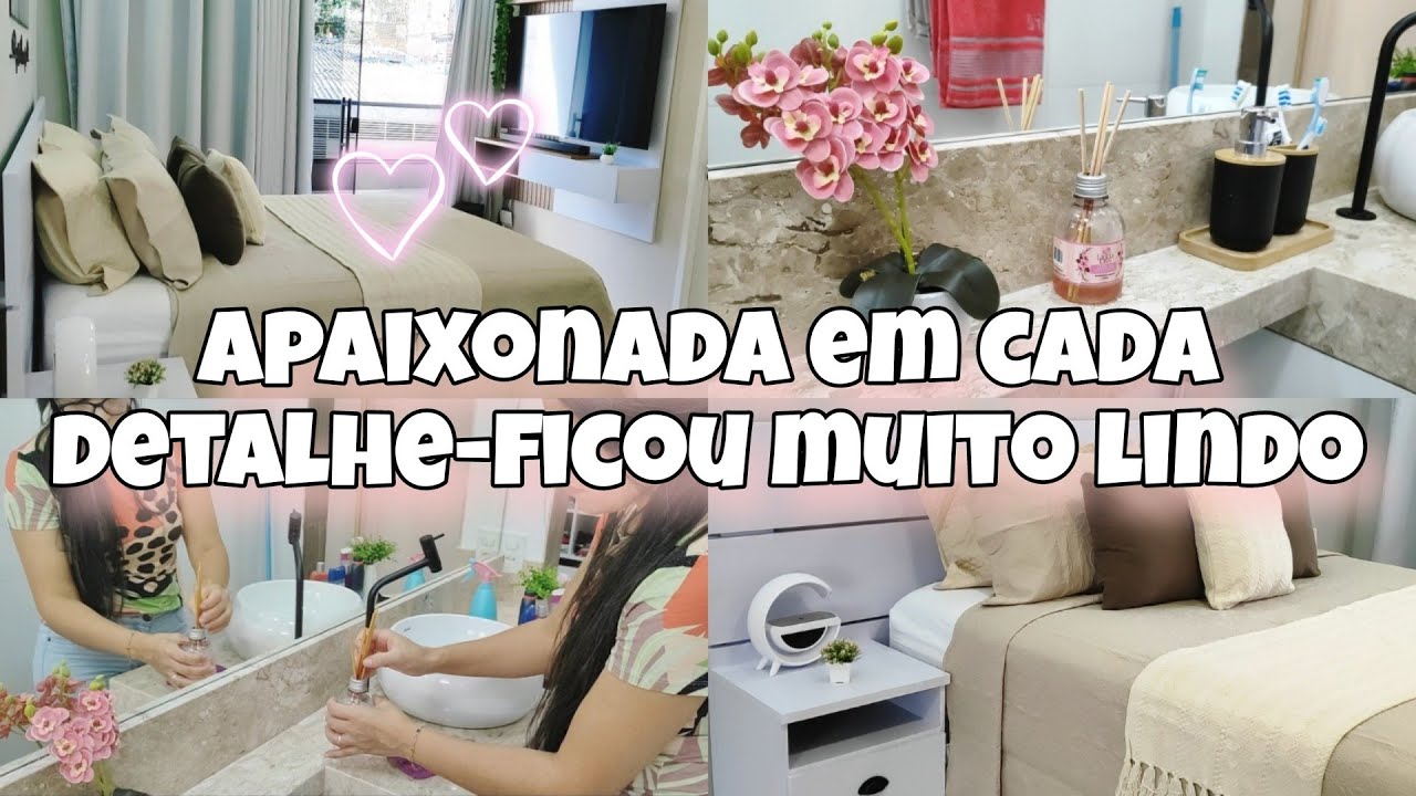 FAXINA COMPLETA | SEM PALAVRAS PARA ESSA DECORAÇÃO 🥹| FICOU LINDAA#FAXINA