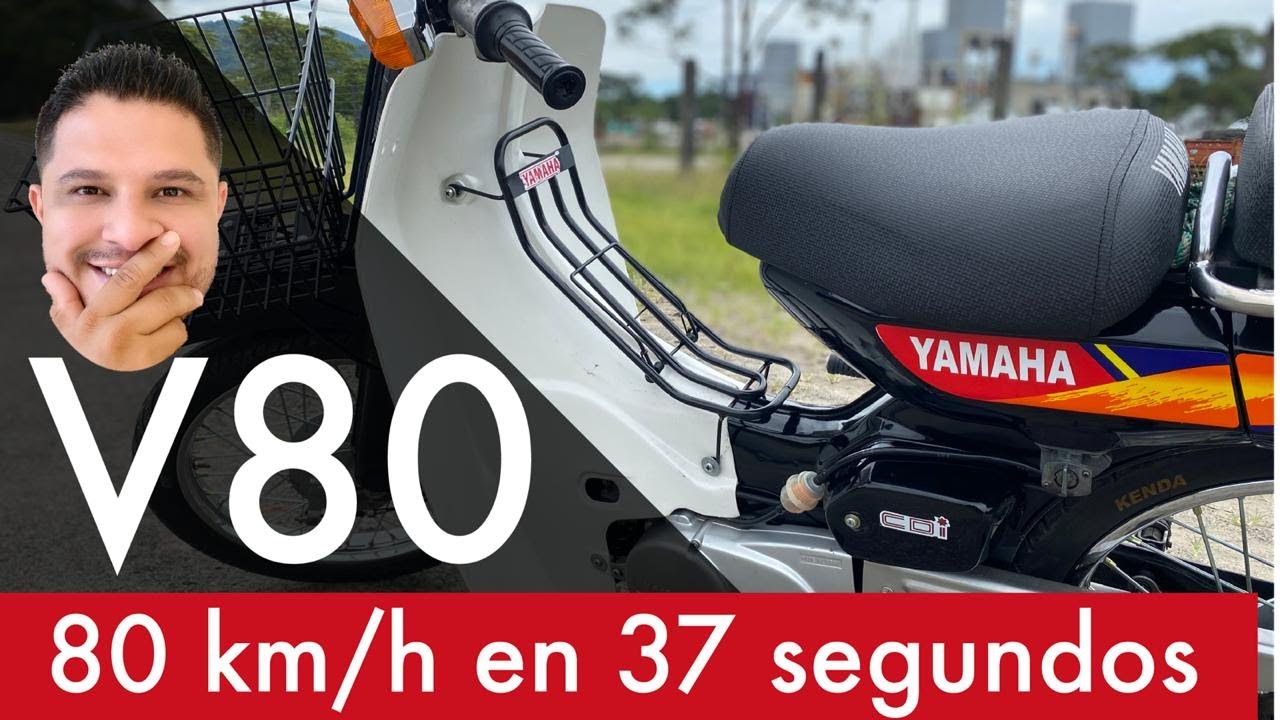 Máxima velocidad de la Yamaha V80
