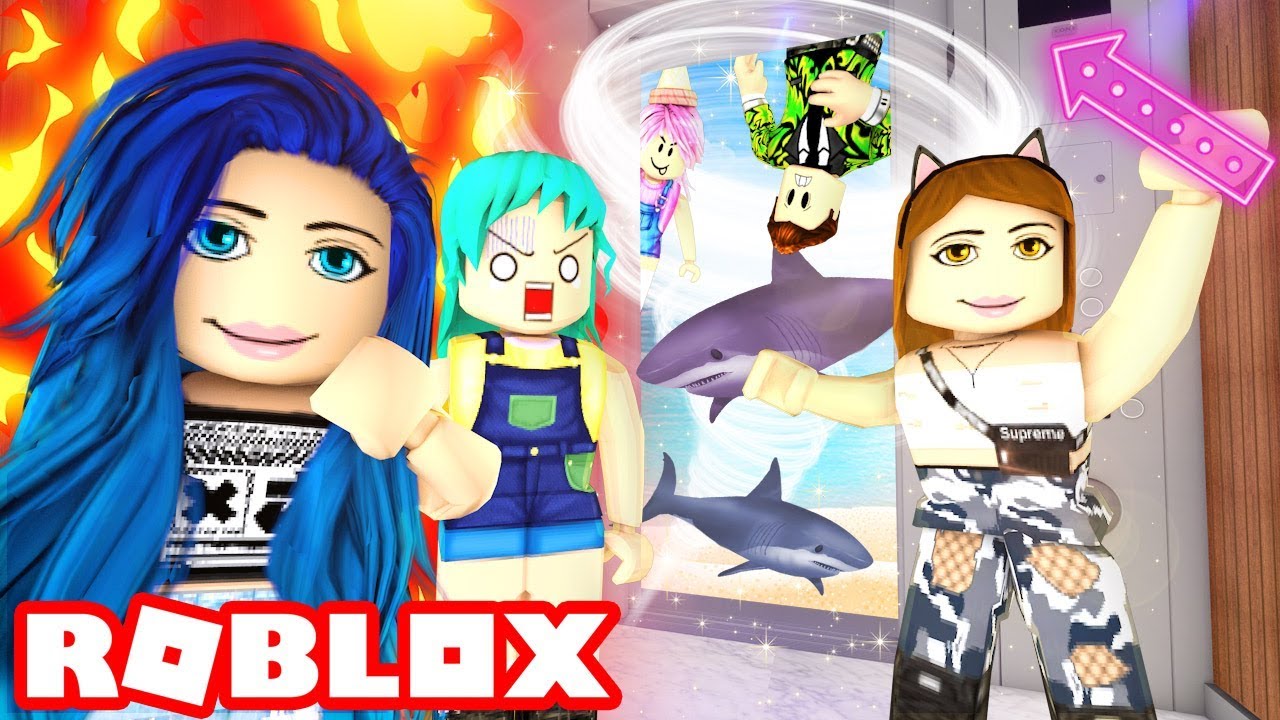 Не совсем обычный лифт в Roblox!
