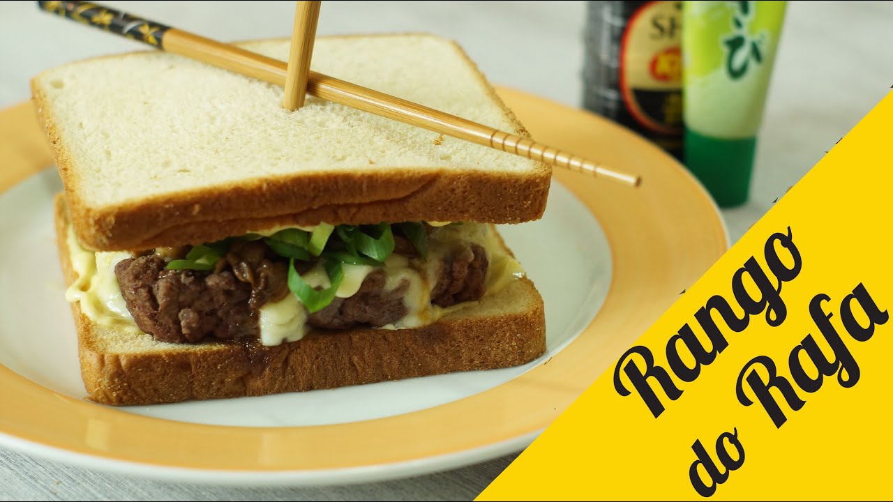 Burger Japon&ecirc;s - Rango do Rafa