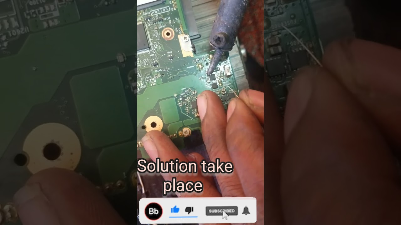 TOSHIBA SATELLITE C50-A Dead motherboard Repair