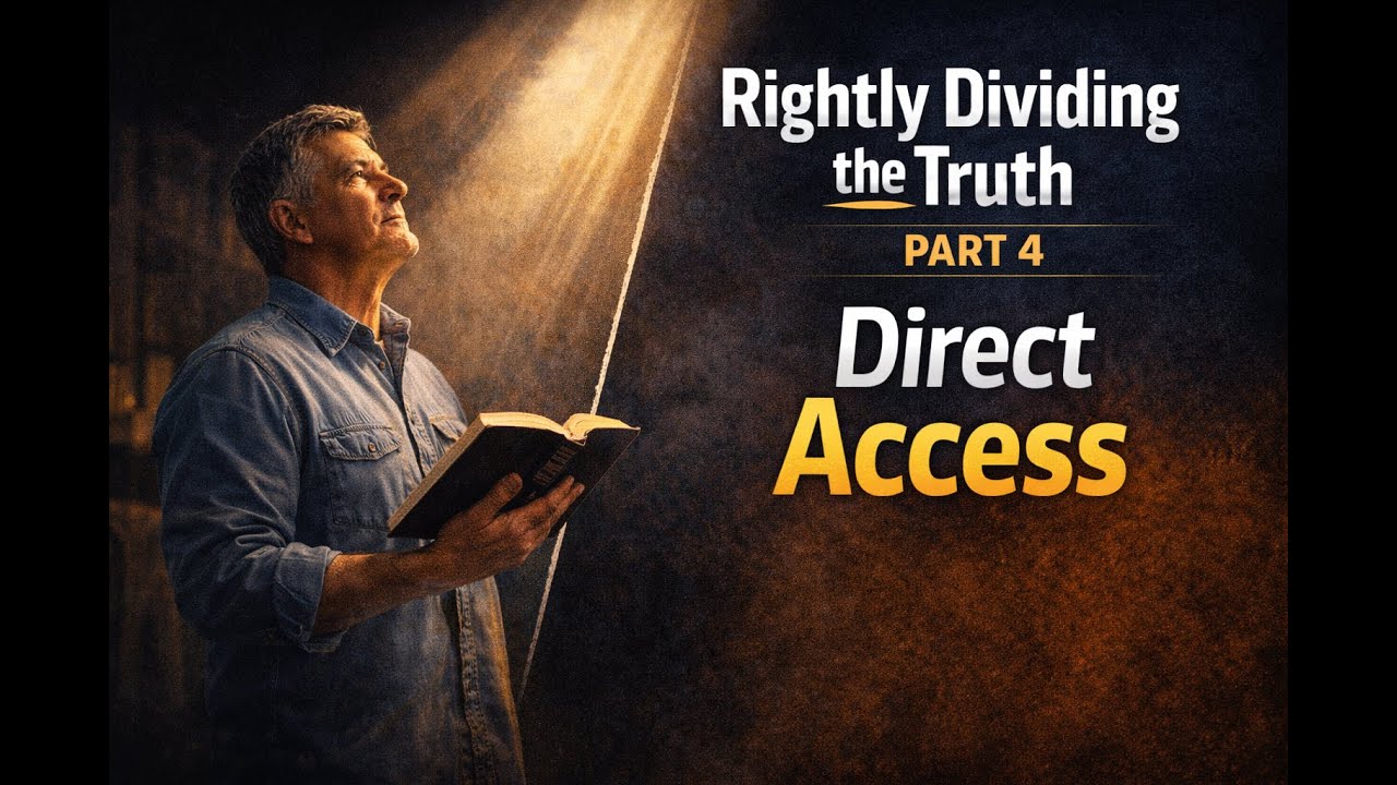 Rightly Dividing the Truth Part 4 Direct Access to God