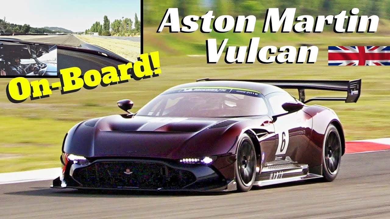 Aston Martin Vulcan AMR Pro + Super ONBOARD Sound - Crazy 800Hp V12 Engine at Varano Circuit