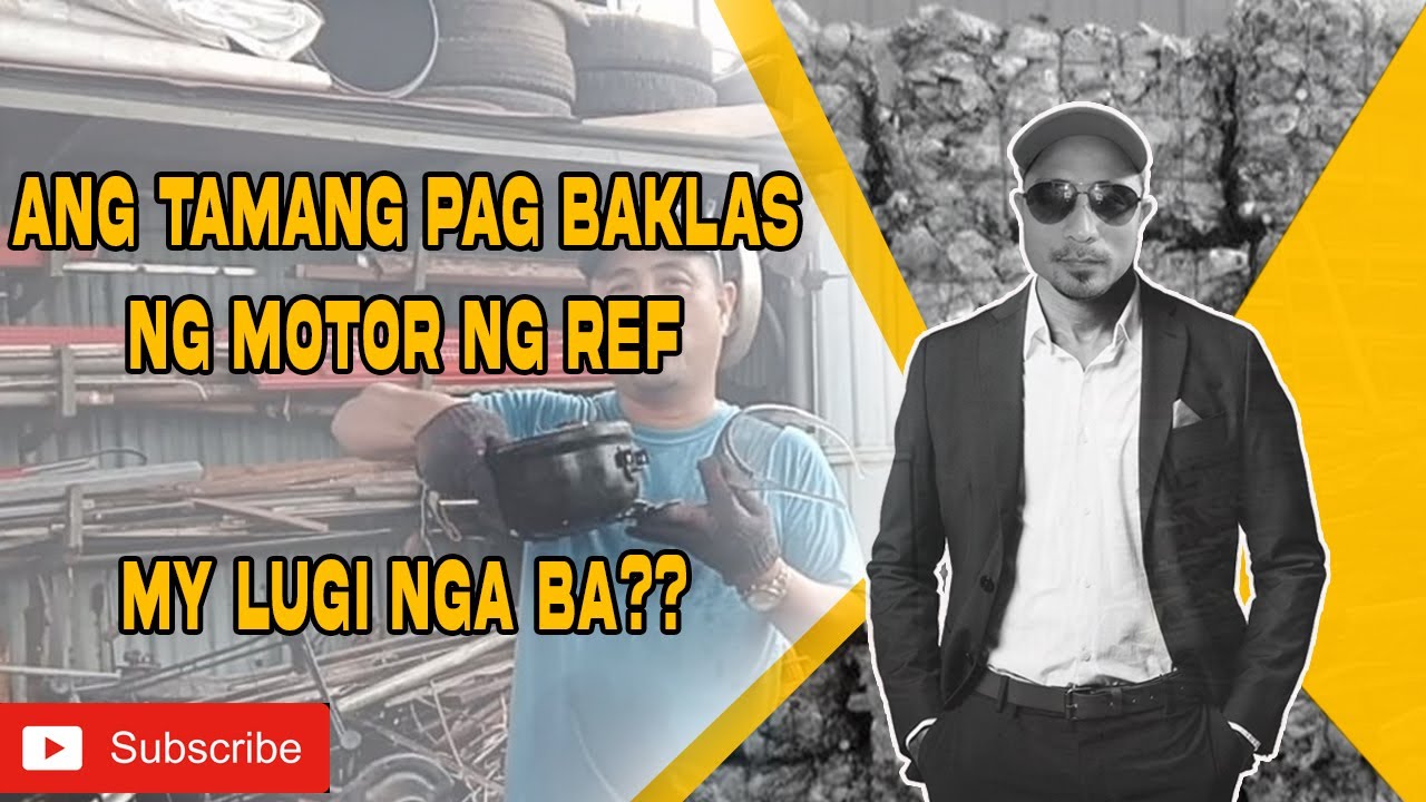 tamang pag baklas ng motor ng ref para makuha ang tanso