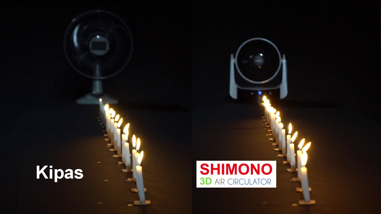 SHIMONO 3D AIR CIRCULATOR COMPARISON