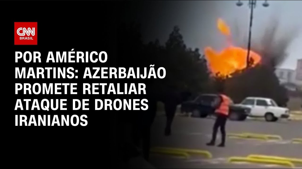 Azerbaijão promete retaliar suposto ataque de drones iranianos | LIVE CNN