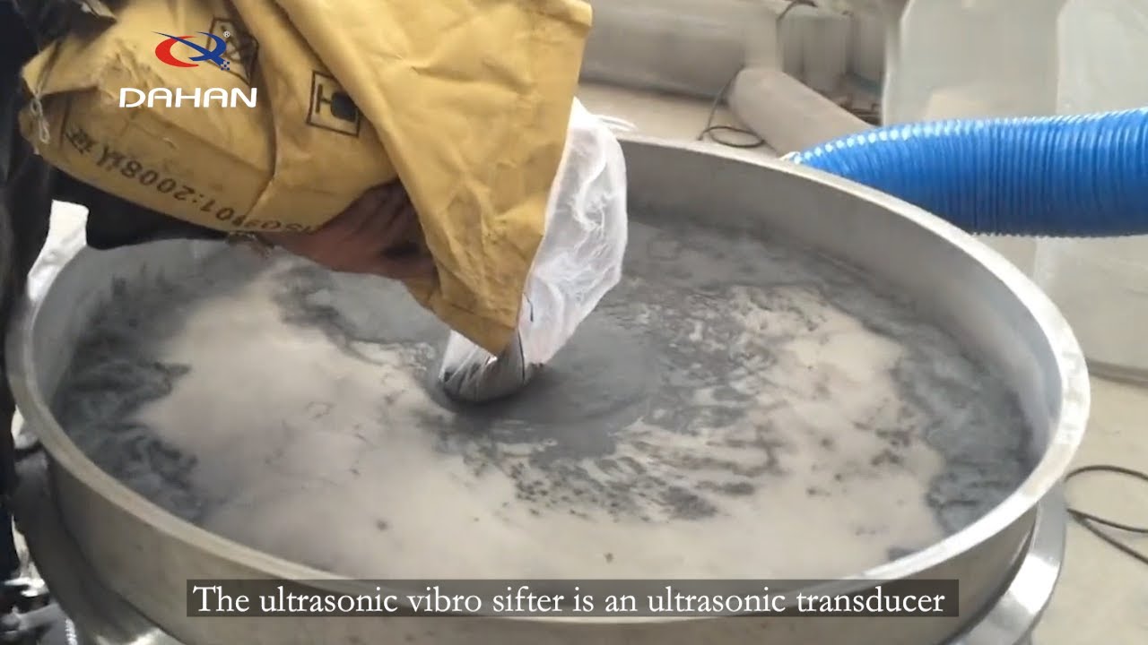 Principle of ultrasonic vibro sifter