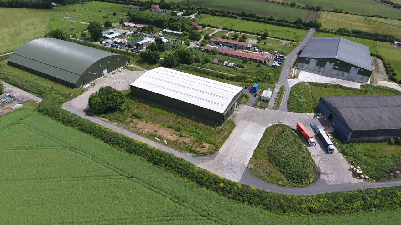 RAF GOXHILL LINCOLNSHIRE by drone