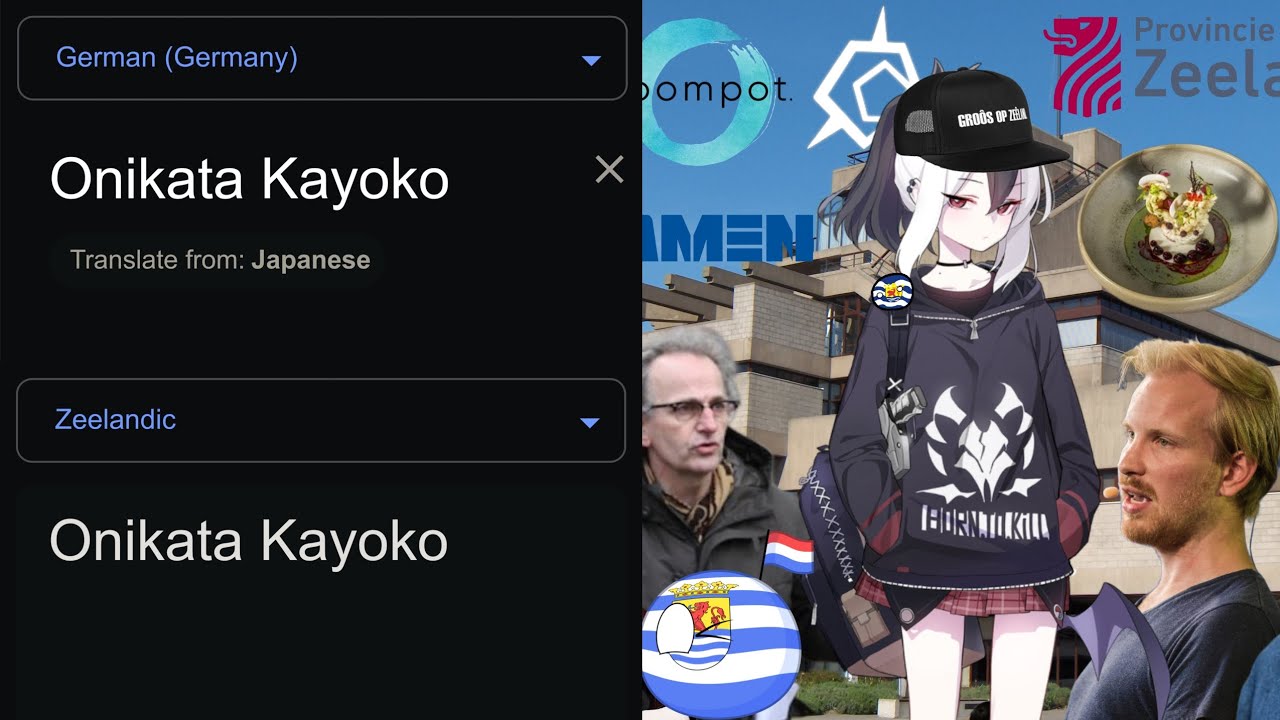 Blue Archive characters in different languages meme