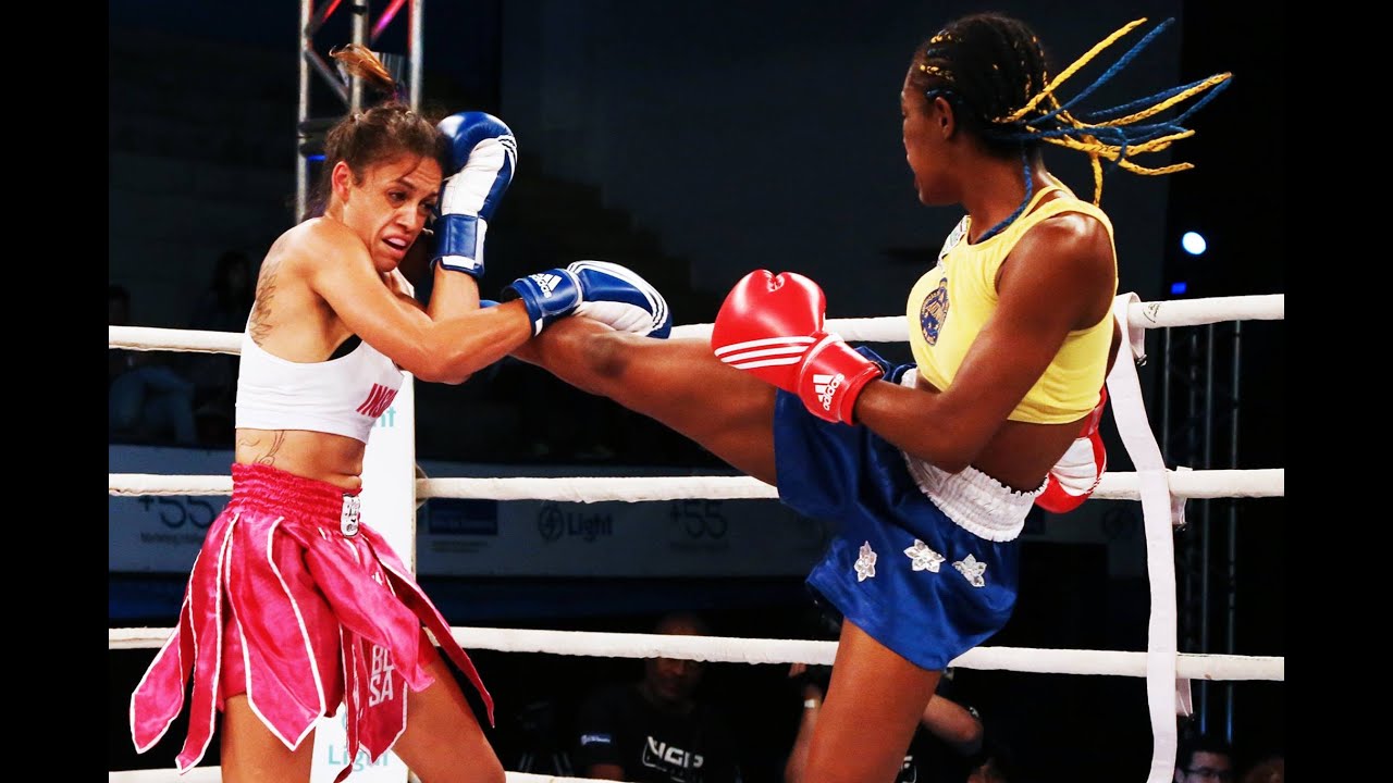 Luana Santos vs Fernanda Barbosa - WGP Kickboxing 27