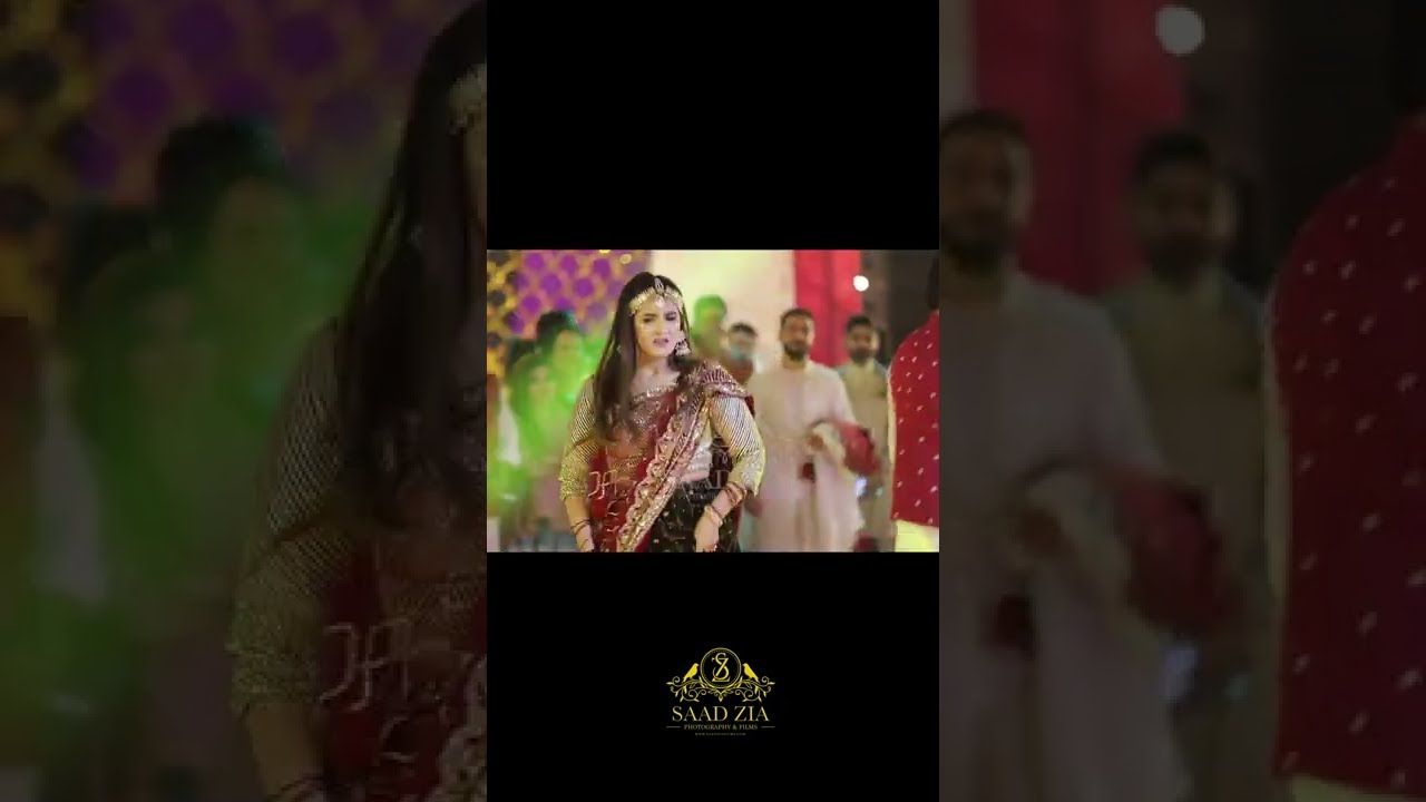 Desi wedding dance by Hareem Farooq & Osman Khalid Butt | Pakistani weddding | Saad Zia Films