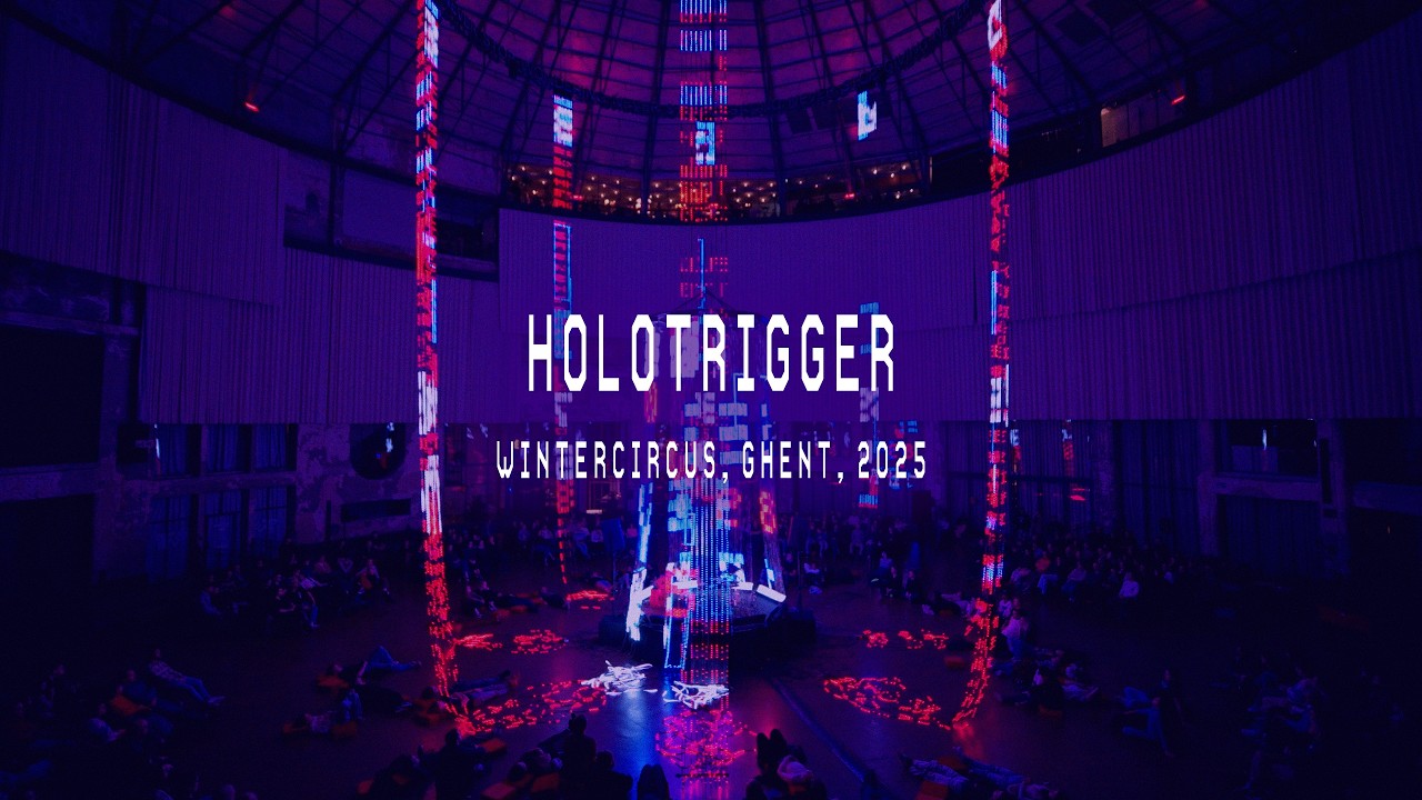 HOLOTRIGGER (Ksawery Komputery x wh0wh0) &ndash; live show @ Wintercircus, Ghent 2025