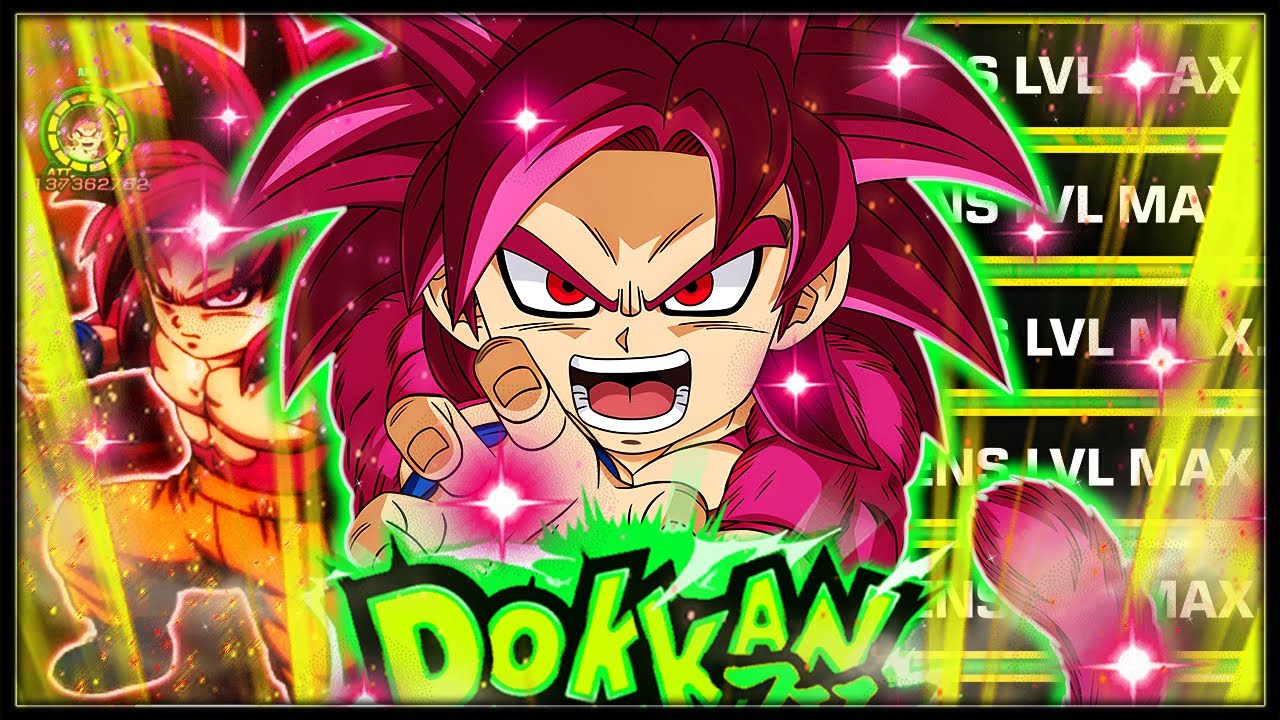 LE MEILLEUR TUR ! TEST GOKU SSJ4 MINI DAIMA TEC 55% LIENS 10 ! | DRAGON BALL Z DOKKAN BATTLE
