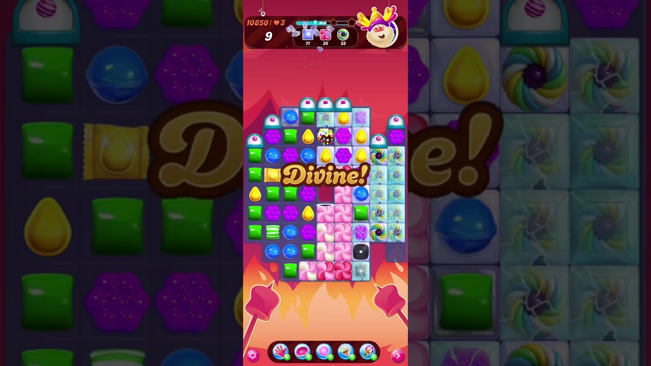 Hard Level 10850 #candy #games #gameplay #gaming #candycrushfriendssaga #candyopeningvideo