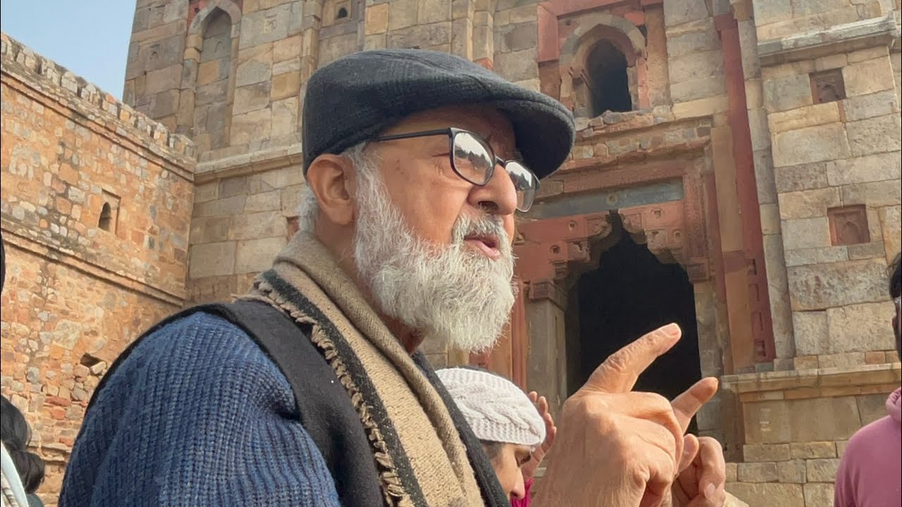 Heritage walk with historian Sohail Hashmi