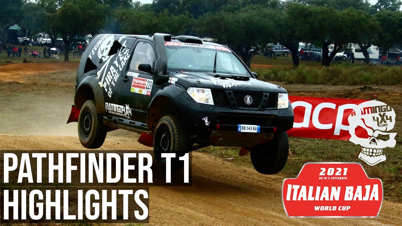 RAMINGO 4x4 - Italian Baja 2021 - Nissan Pathfinder T1 - Alfano/Marsiglia - Highlights