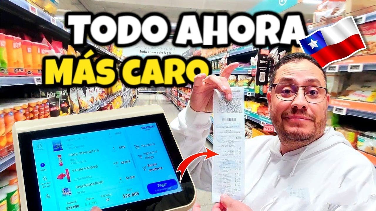 Ya no se puede ni comprar en los SUPERMERCADO en CHILE 🇨🇱