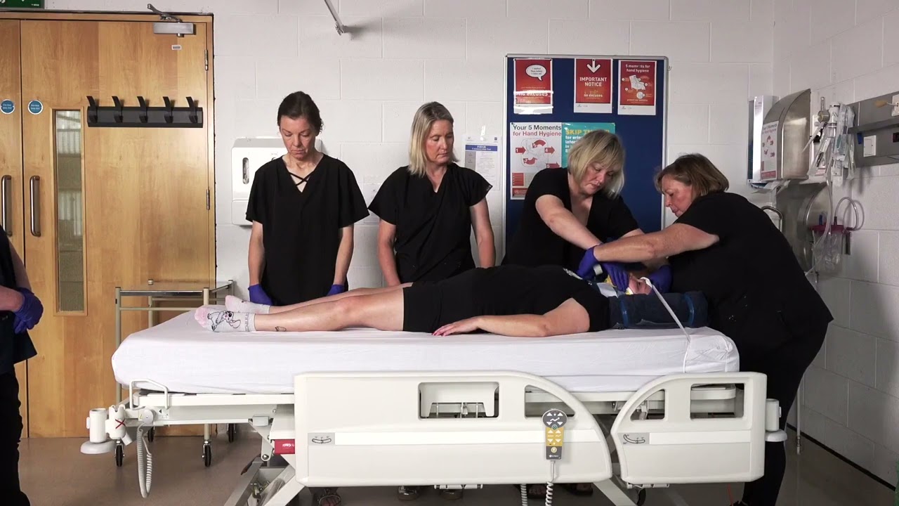 Logrolling a person with known or suspected Spinal Cord Injury (SCI)