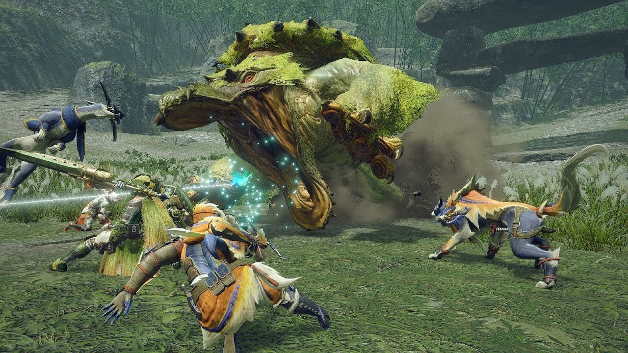 Играем в Monster Hunter Rise на Nintendo Switch