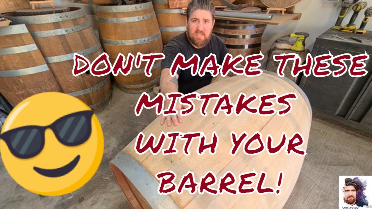 Make your own Umbrella Wine Barrel - Don't make these MISTAKES!