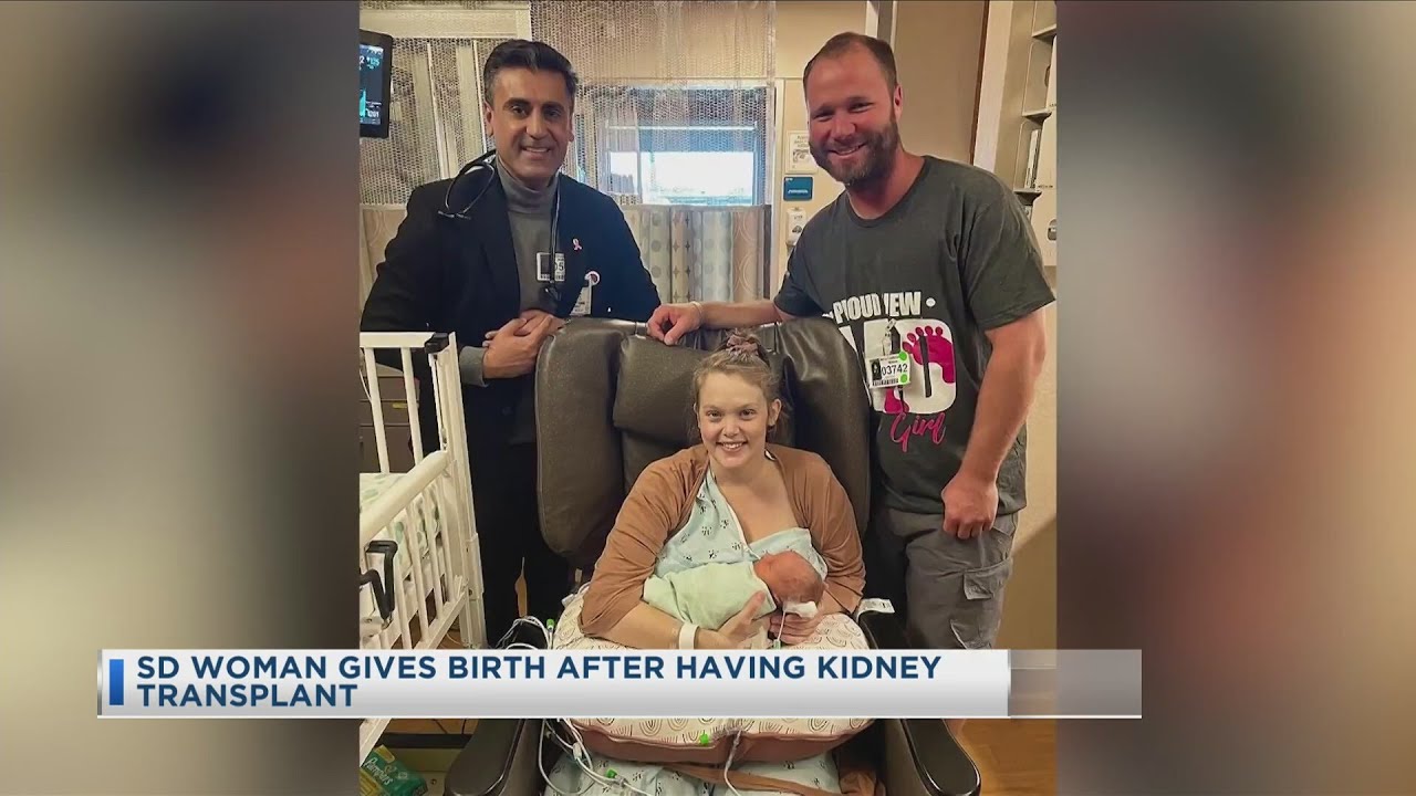 Woman Gives Birth After Kidney Transplant, 2-2