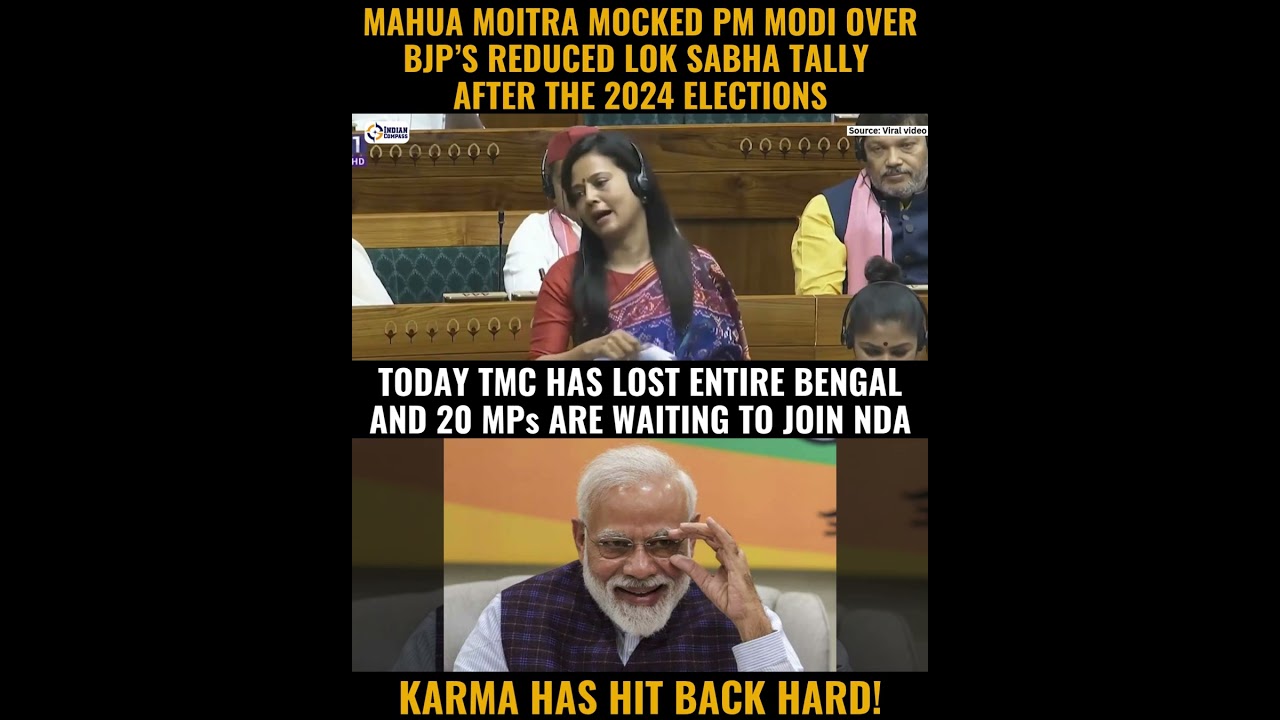 Once she mocked BJP&hellip; today TMC faces internal cracks and the I.N.D.I bloc is under strain.