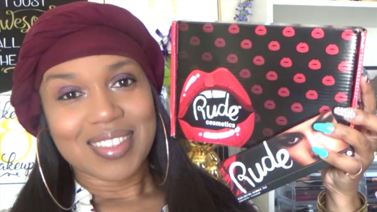 RUDE COSMETICS!!!  FIRST IMPRESSION& REVIEW