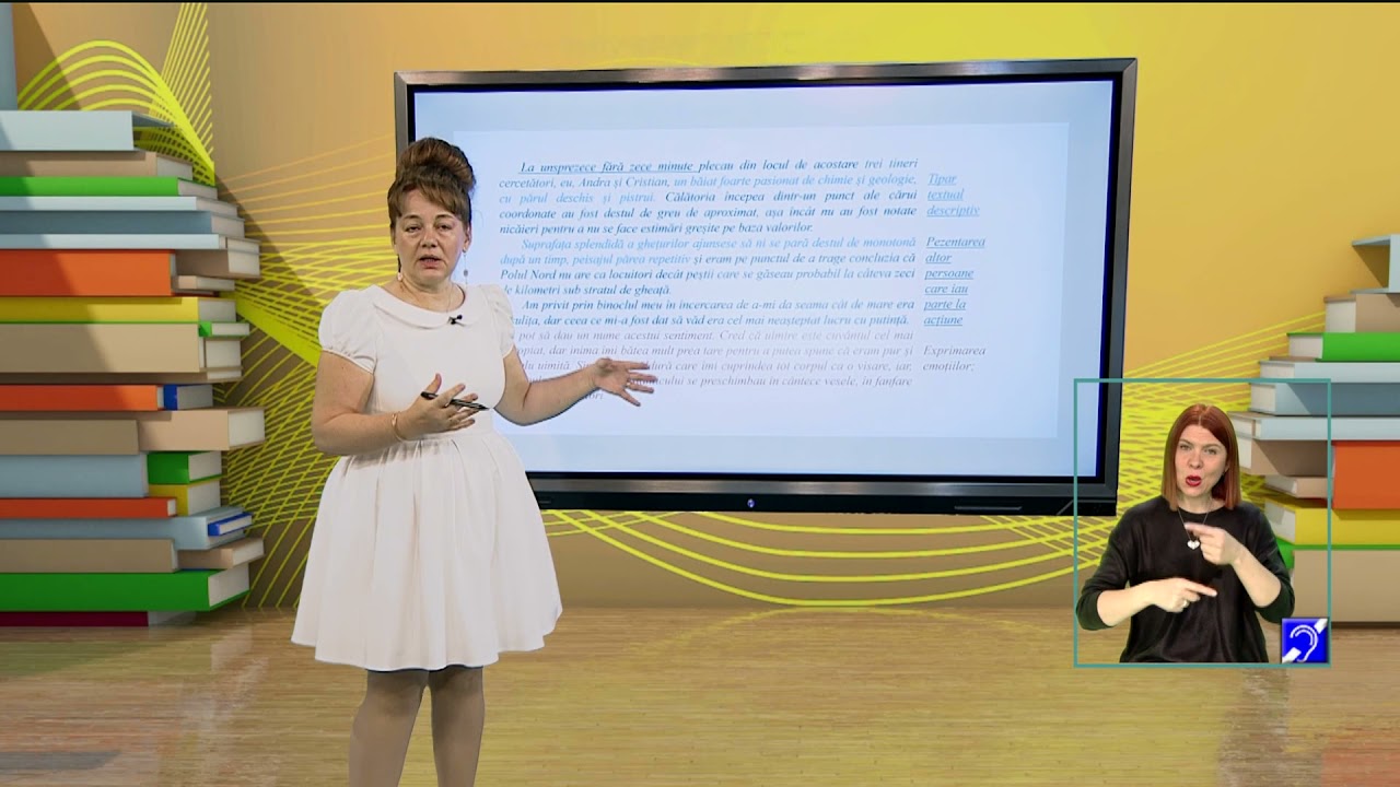 TeleŞcoala: Limba şi literatura română clasa a VIII-a – Cum redactez o pagină de jurnal? (@TVR2)