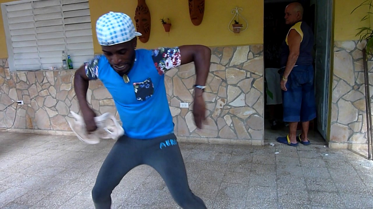 Abakua/Ireme dance lesson and free-style rumba columbia by Raidel
