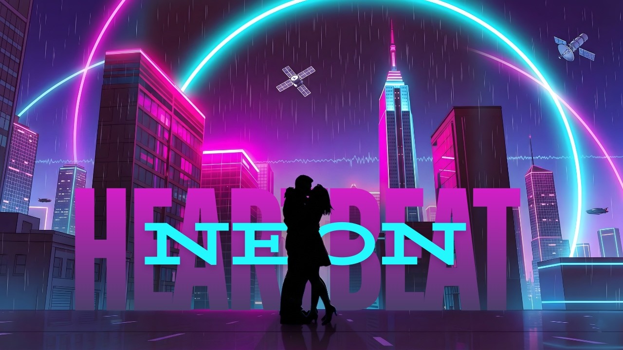 Neon Heartbeat - Upbeat K-Pop x Synth-Pop Anthem | Late Night Drive Music