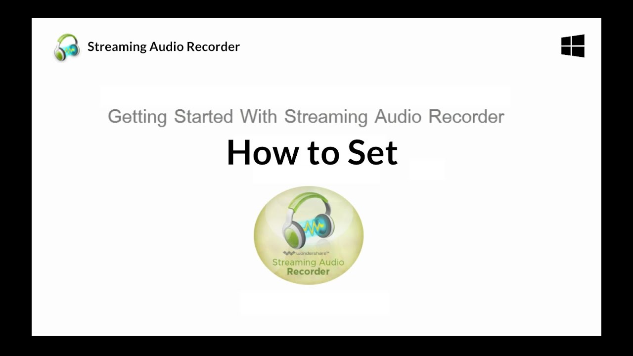 How to set Streaming Audio Recorder