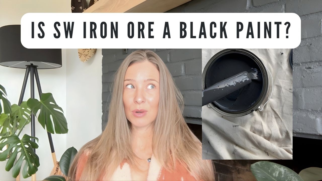 Is Iron Ore a Black Paint? One Thing You MUST Know About This Color - Real Projects and Comparison