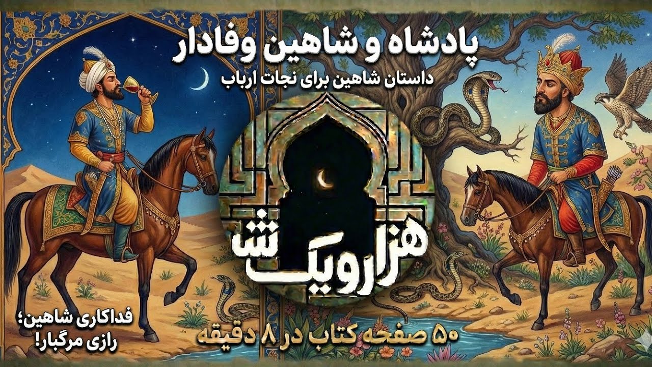 داستان‌های هزار و یک شب-اپیزود ۹-پادشاه و شاهین فداکار