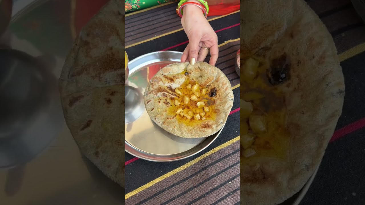 इस खाने का मुकाबला कोई Hotel Restaurant नहीं कर सकता - मिर्ची का कुट्टा | कढ़ी और सोगरा | Desi Food