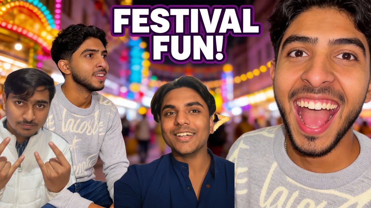 Friends Meetup 😂❤️ On Festival ‼️
