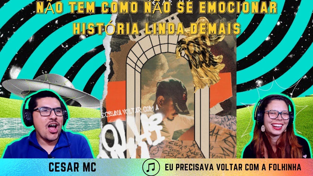Cesar Mc - Eu precisava voltar com a Folhinha | Primeira Reação Vida Sem Trilhos REACT VST