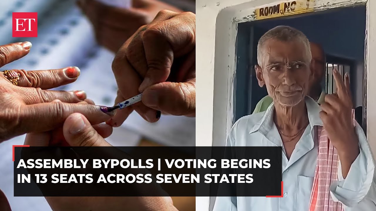Assembly bypolls: Voting  in 13 seats across seven states including Bengal, Punjab