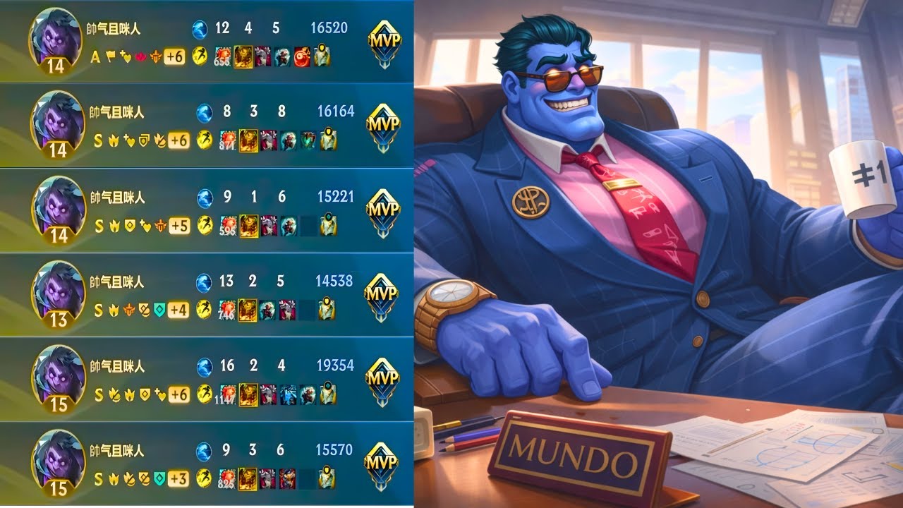 Wild Rift China — AIN’T NO WAY This Mundo Is Balanced (Top Lane • Chall 81+ • ENG SUB)