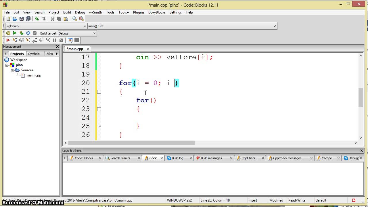 Tutorial 37 - Ordinamento di un vettore (C++)