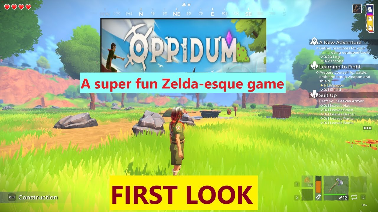 OPPIDUM | FIRST LOOK | Episode 1 | A super fun Zelda style game