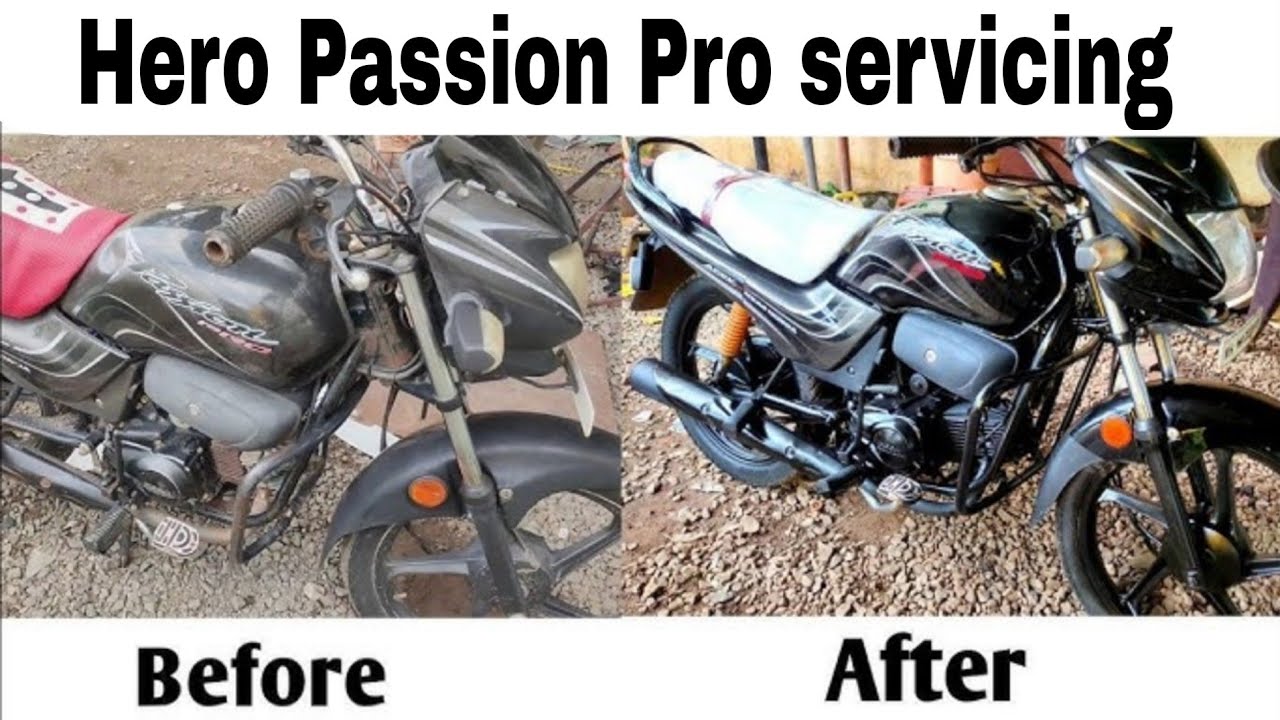 Passion Pro 2015 model full service //full bike service Passion Pro